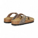 Pala 2 Hebillas Leopardo Beige  BIRKENSTOCK
