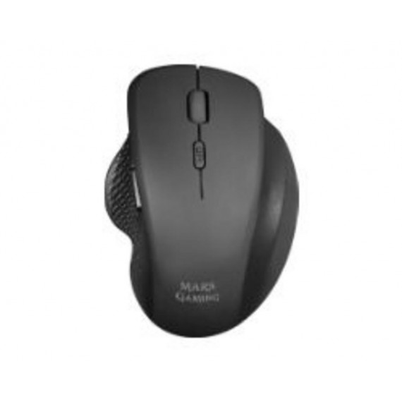 Ratón MARS GAMING Ergonómico Mecánico Diestro Rf 2.4GHZ 3200DPI 6 Botones Negro (mmwergo)