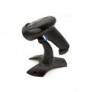 Lector Código de Barras NILOX Láser 1D/2D USB IP54 con Soporte Negro (NXSC2D)