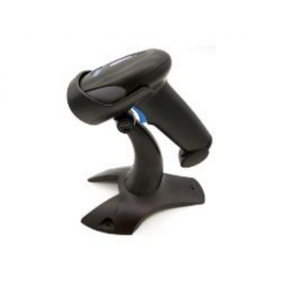 Lector Código de Barras NILOX Láser 1D/2D USB IP54 con Soporte Negro (NXSC2D)