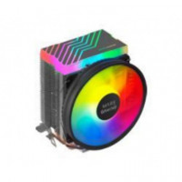 Ventilador Cpu MARS GAMING Multisocket Ultra Silencioso 110MM 140W Dual Frgb Negro (MCPU33)