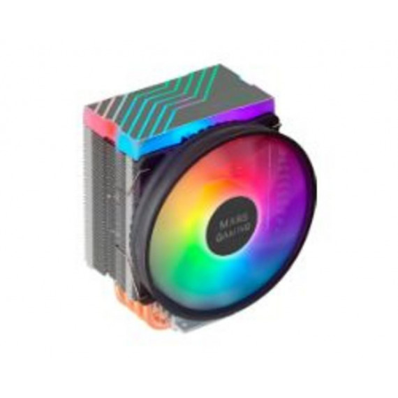 Ventilador Cpu MARS GAMING Multisocket Ultra Silencioso 110MM 160W Dual Argb Negro (MCPU44)