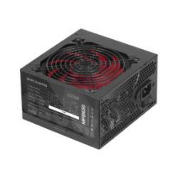 Fuente MARS GAMING ATX 650W Pfc 85% Negra (MPIII650)