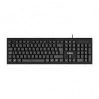 Teclado NILOX USB Negro (NXKBE000011)