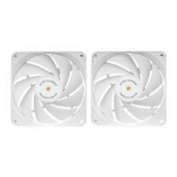 Ventilador Caja MARS GAMING 120MM Blanco Kit 2 (MFNCLX2W)