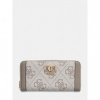 Cartera Maxi 4G Karnilla de GUESS