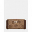 Cartera Maxi 4G Karnilla de GUESS