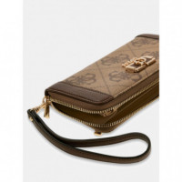 Cartera Maxi 4G Karnilla de GUESS
