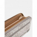 Cartera Maxi 4G Karnilla de GUESS