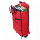 Bolsa Trolley Plegable 30L Rojo JATA