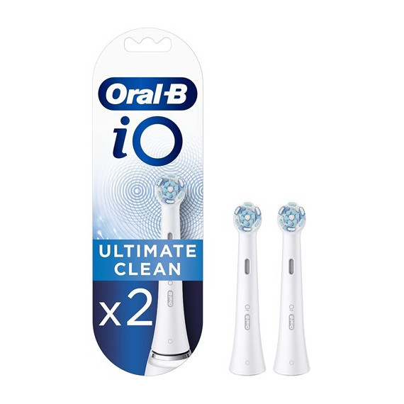 Oral- B Pack 2 Repuestos Cepillo Ultimate Clean Blanco Io CW-2  ORAL-B