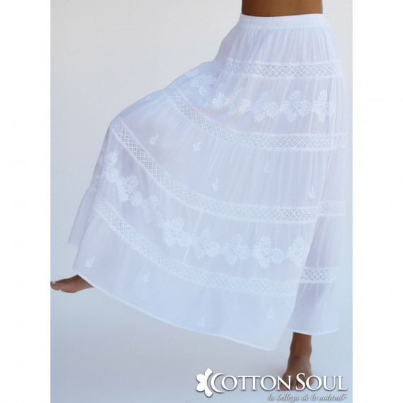 Falda Algodon Abigail COTTON SOUL