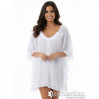Caftán Poncho Algodón Boheme COTTON SOUL