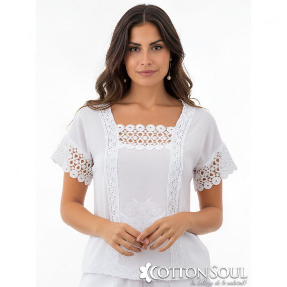 Blusa Algodon Geneva COTTON SOUL