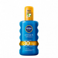 NIVEA Spray Solar Protege y Refresca Fp 30, 200ML