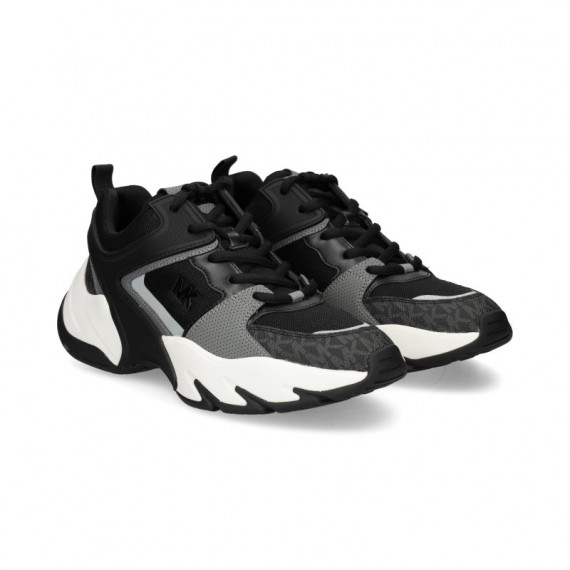 Deportivo Multi Piel Negro  MICHAEL KORS