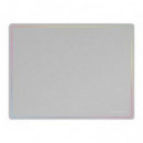 Alfombrilla MARS GAMING 360X260MM Nano-textil Diseño Rainbow Blanca (MMP124W)