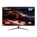 Monitor NILOX 24" Fhd 240HZ Va Lcd Negro (NXM24FHD2401)
