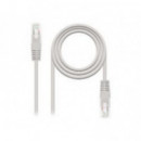 Cable de Red Nanocable RJ45 CAT.6 Utp 20M Gris (10.20.0420)  NANO