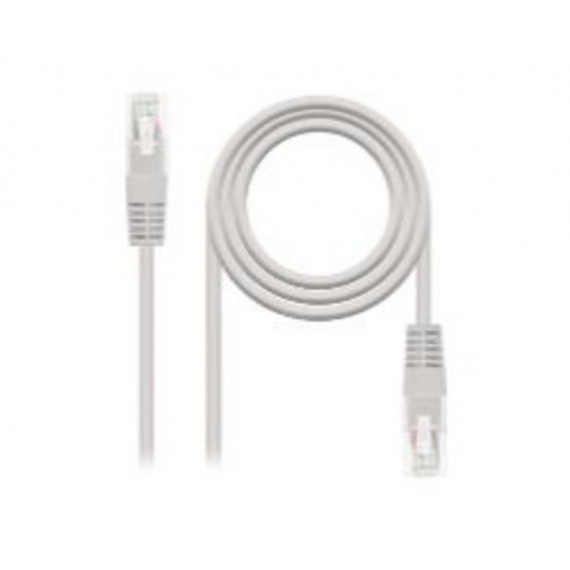 Cable de Red Nanocable RJ45 CAT.6 Utp 20M Gris (10.20.0420)  NANO