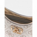 Bolso Al Hombro con Logotipo Karnilla de GUESS