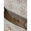 Bolso de Hombro con Logotipo Karnilla de GUESS