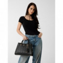 Bolso de Mano Cresidia con Logotipo 4G Peony de GUESS