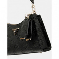 Bolso Al Hombro Cresidia con Logotipo 4G Peony de GUESS