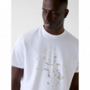 Camiseta con Estampado de Logo de GUESS