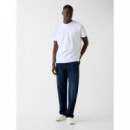 Camiseta con Estampado de Logo de GUESS