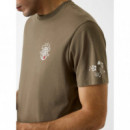 Camiseta Estampada Bsc Japanese Dream de GUESS