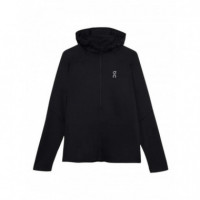 ON RUNNING - Climate Zip Hoodie - Black - 1ME10250553/BLACK