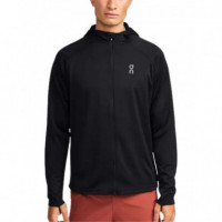 ON RUNNING - Climate Zip Hoodie - Black - 1ME10250553/BLACK
