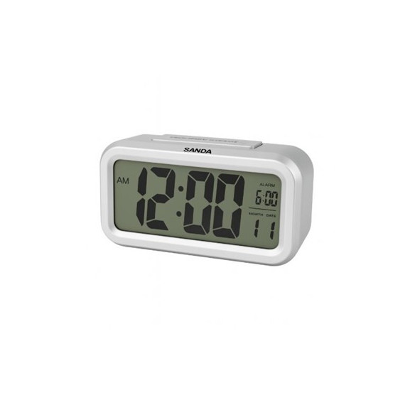 SANDA Reloj Despertador Digital  SD-4096 Alarma y Temperatura, a Pilas