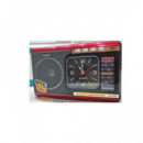 SANDA Radio Vintage Am/fm con Reloj/bluetooth 928