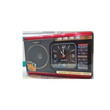 SANDA Radio Vintage Am/fm con Reloj/bluetooth 928