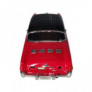 SAMI Altavoz Inalambrico Vintage Coche Rolls  Rojo 10W RS-9110 Tws,fm,usb,micro Sd