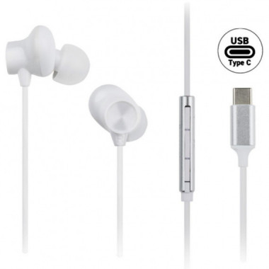 Auricular PANASONIC Usb-c Blanco RP-TCM225DEW