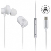 Auricular PANASONIC Usb-c Blanco RP-TCM225DEW