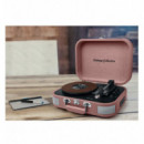 Tocadiscos Vintage MUSE Rosa MT201BTP