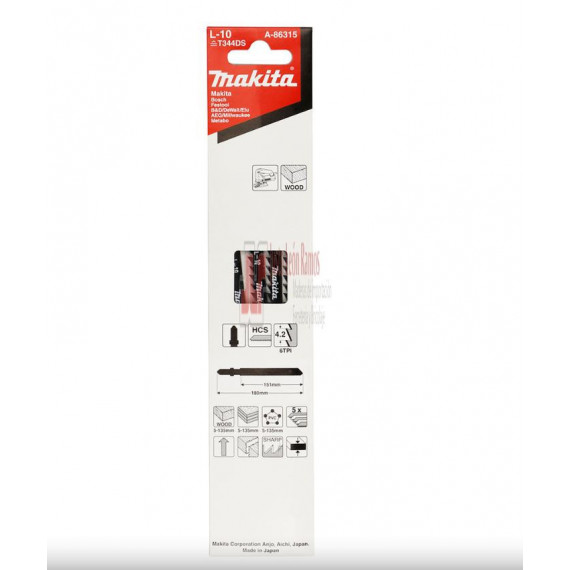 Sierra Calar Makita L-10 150 Mm A-86315