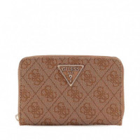 Cartera Laurel Slg Medium Zip Around  GUESS