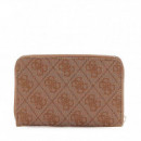 Cartera Laurel Slg Medium Zip Around  GUESS