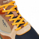 Zapatillas con Detalles en ante - Marlon  PEPE JEANS