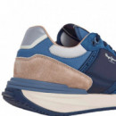 Zapatillas con Detalles en ante  PEPE JEANS