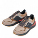 Zapatillas con Detalles en ante  PEPE JEANS