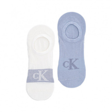 Pack de 2 Calcetines Footie Invisibles  CALVIN KLEIN