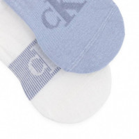 Pack de 2 Calcetines Footie Invisibles  CALVIN KLEIN