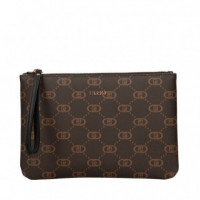 Bolso de Mano con Estampado de Logotipo  LIU JO