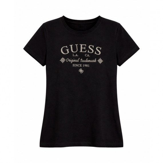 Camiseta con Logotipo Corte Regular  GUESS